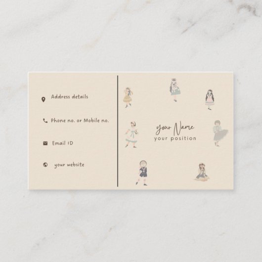 ブランド143 名刺 (裏面)