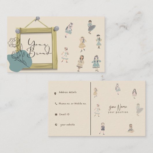 ブランド143 名刺 (正面/裏面)