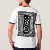 ブランドTシャツのロゴを作成する Tシャツ (裏面)