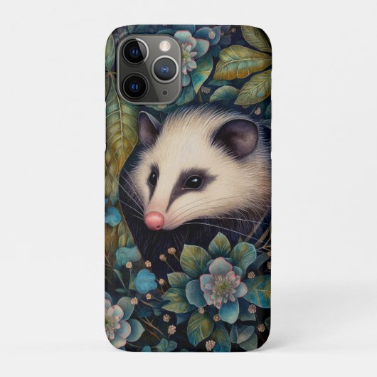 ブランブルに潜むオポッサム スマホケース Case-Mate iPhoneケース (裏)