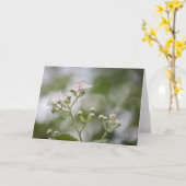 ブランブル·ベリー·クローズアップ カード (黄色い花)