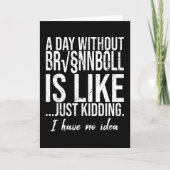 ブランボーおもしろいルのスポーツギフトアイディア カード (正面)