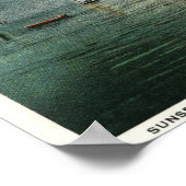 ブランポイントライトハウスのビュー ポスター (角)