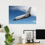 ブラン宇宙往還機が雲を抜ける ポスター (ホームオフィス)