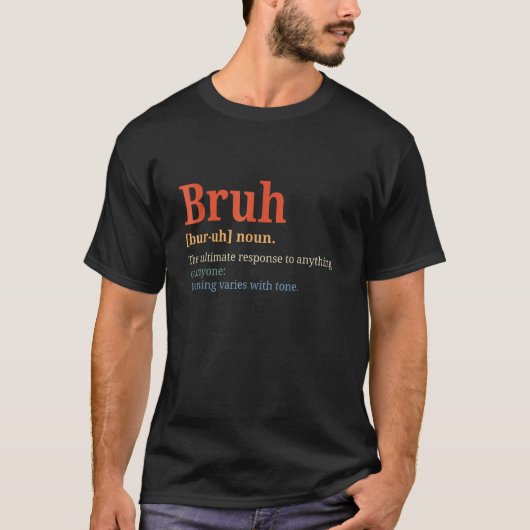 ブラヴィンテージブラ定義ブラザー Tシャツ (正面)