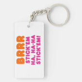 ブラースティックemハハハハスティックem! キーホルダー (裏面)