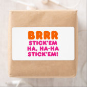 ブラースティックemハハハハスティックem! ラベル (インサイチュ)