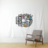 ブラーダビングラビットイースターデイエッグダブボーイズガールズ タペストリー (インサイチュ(横))