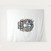 ブラーダビングラビットイースターデイエッグダブボーイズガールズ タペストリー (正面(横))