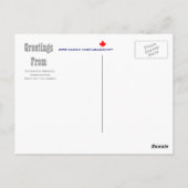 ブラードブリッジバンクーバーカナダ ポストカード (裏面)