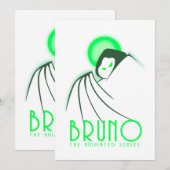 ブラーノ ザ アニメシリーズ 招待状 (正面/裏面)