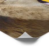 ブラーブラーブラッ!ライオンポスタープリント ポスター (角)