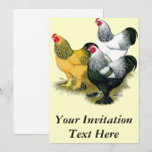 ブラーマススリーロスター 招待状 (正面/裏面)