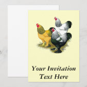 ブラーマススリーロスター 招待状 (正面/裏面)