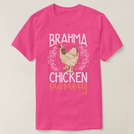 ブラーマチキンママ Tシャツ (デザイン正面)