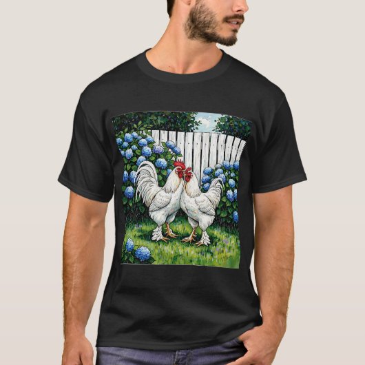 ブラーマプトラホワイトロースター Tシャツ (正面)