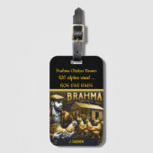 ブラーマ農家インザバーン ラゲッジタグ (正面縦)