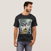 ブラーマ プトラ 白い雄鶏 #3 Tシャツ (正面フル)
