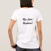 ブラーマ:軽鶏 Tシャツ (裏面)