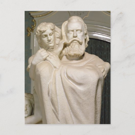 ブラームスへの献身， 1909 ポストカード (正面)