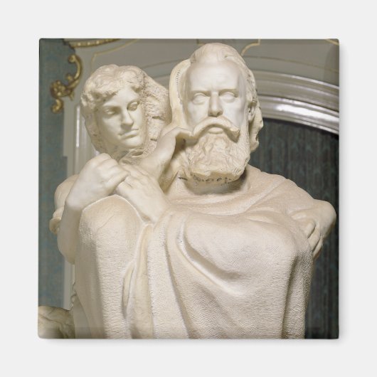 ブラームスへの献身， 1909 マグネット (正面)