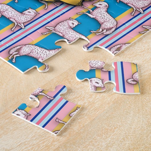 ブラームス子守歌 ジグソーパズル (側面)