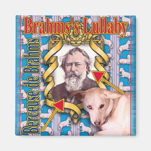 ブラームス マグネット (正面)