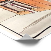 ブラームズミルクボトル建物 – オクラホマシティー， OK ポスター (角)