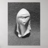 ブラームリーのビーナスとして知られる女性の頭 ポスター (正面)
