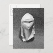 ブラームリーのビーナスとして知られる女性の頭 ポストカード (正面/裏面)