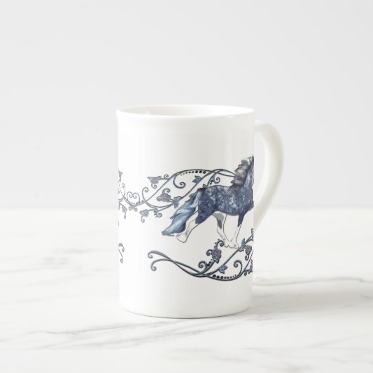 ブラーモーザ ボーンチャイナマグカップ (正面右)
