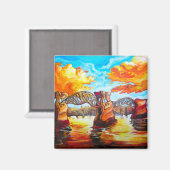 ブラールの夕日 マグネット (正面/裏面)