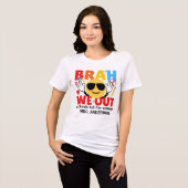 ブラー 夏休みだ トライブレンドTシャツ (正面全面)