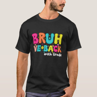 ブラー 私たち戻ってきた 4年生 生徒 先生方 バックトゥー Tシャツ