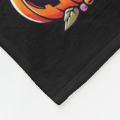 ブラ幽霊ハロウィーンかわいい幽霊のトリックまたはトリートカバー フリースブランケット (角)