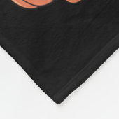 ブラ幽霊ハロウィーンかわいい幽霊のトリックまたはトリートカバー フリースブランケット (角)