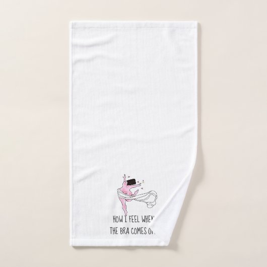 「ブラ感じが消えちゃって来!」 DIVAバストウ バスタオルセット (ハンドタオル)