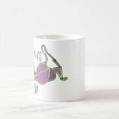 ブラ感謝していー コーヒーマグカップ (中央)