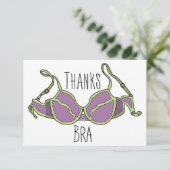 ブラ感謝していー サンキューカード (スタンド正面)