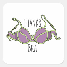 ブラ感謝していー スクエアシール