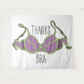 ブラ感謝していー タペストリー (正面(横))