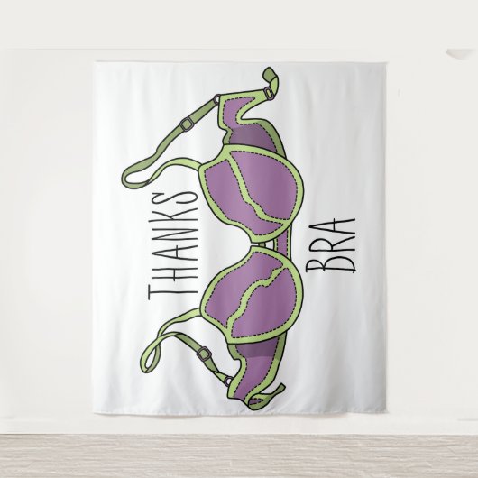 ブラ感謝していー タペストリー (正面)