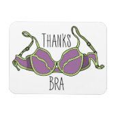ブラ感謝していー マグネット (横)