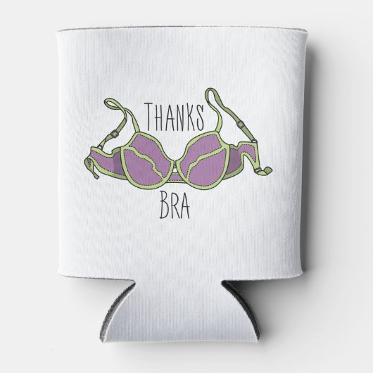 ブラ感謝していー 缶クーラー (正面)