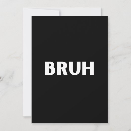 ブラ招待されましたおもしろいオールド子供の誕生日 招待状 (裏面)