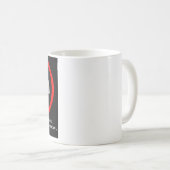 ブラ無し4uuか女性 コーヒーマグカップ (正面右)