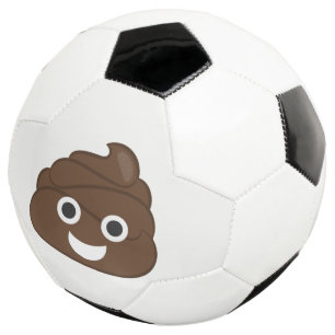 ブラ熱狂する間抜けウンウンチ絵文字 サッカーボール