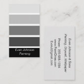 ブラ絵を描ックサンプル、3.5インチx 2.0インチ名刺 名刺 (正面/裏面)