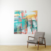 ブラ絵画シ。キャ芸術的ンバスミックスユニーク型枠O タペストリー (インサイチュ)