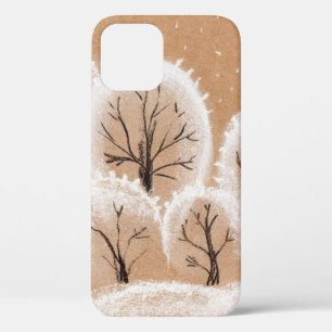 ブラ絵画シ。芸術的キャンバス油芸術 iPhone 12ケース